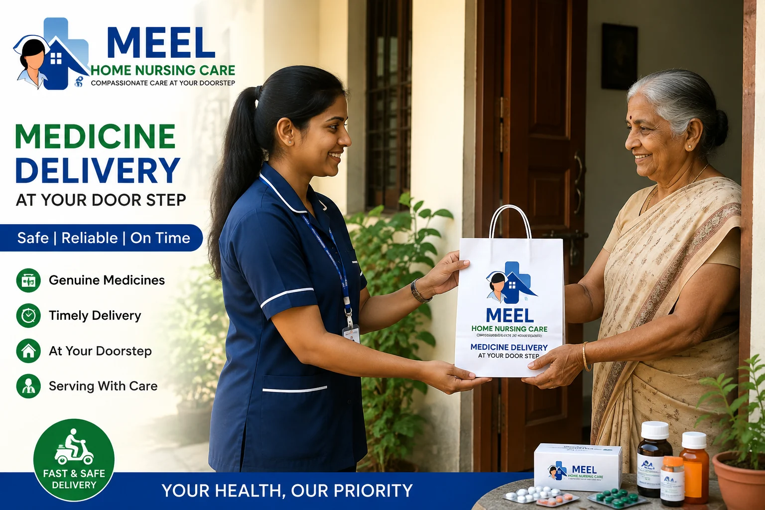 Fast, Reliable & Doorstep Medicine Delivery