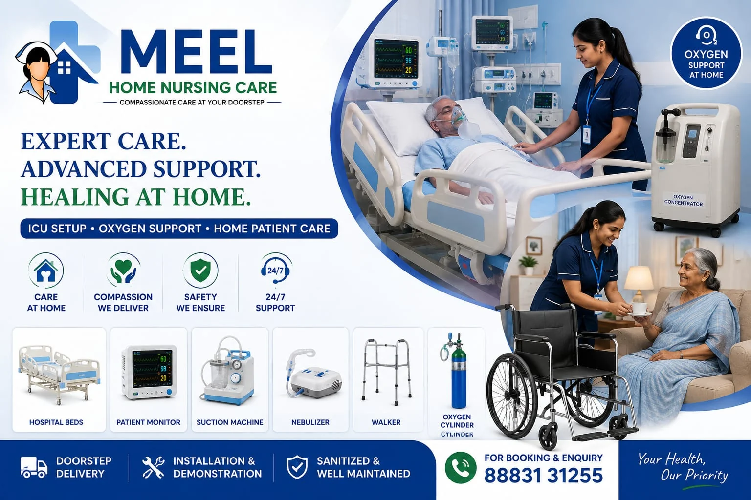 Professional Oxygen Care, Right at Your Doorstep